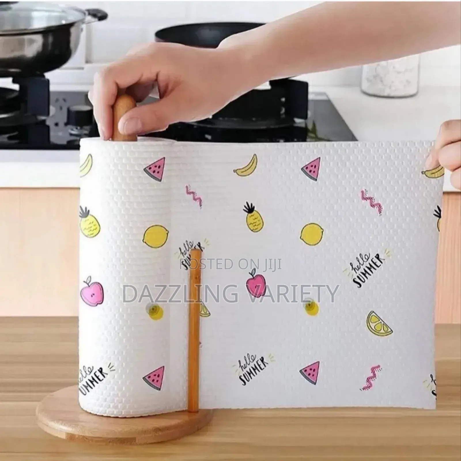 Wooden Tissue Holder