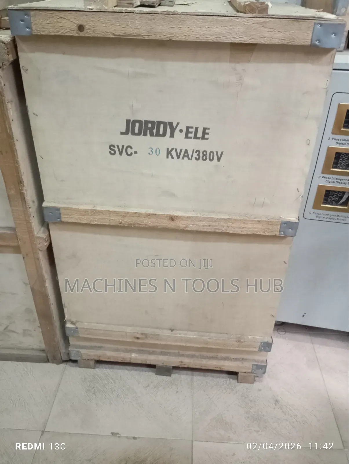Jordy Ele SVC-30kva Servo Motor Control Automatic Voltage Regulator