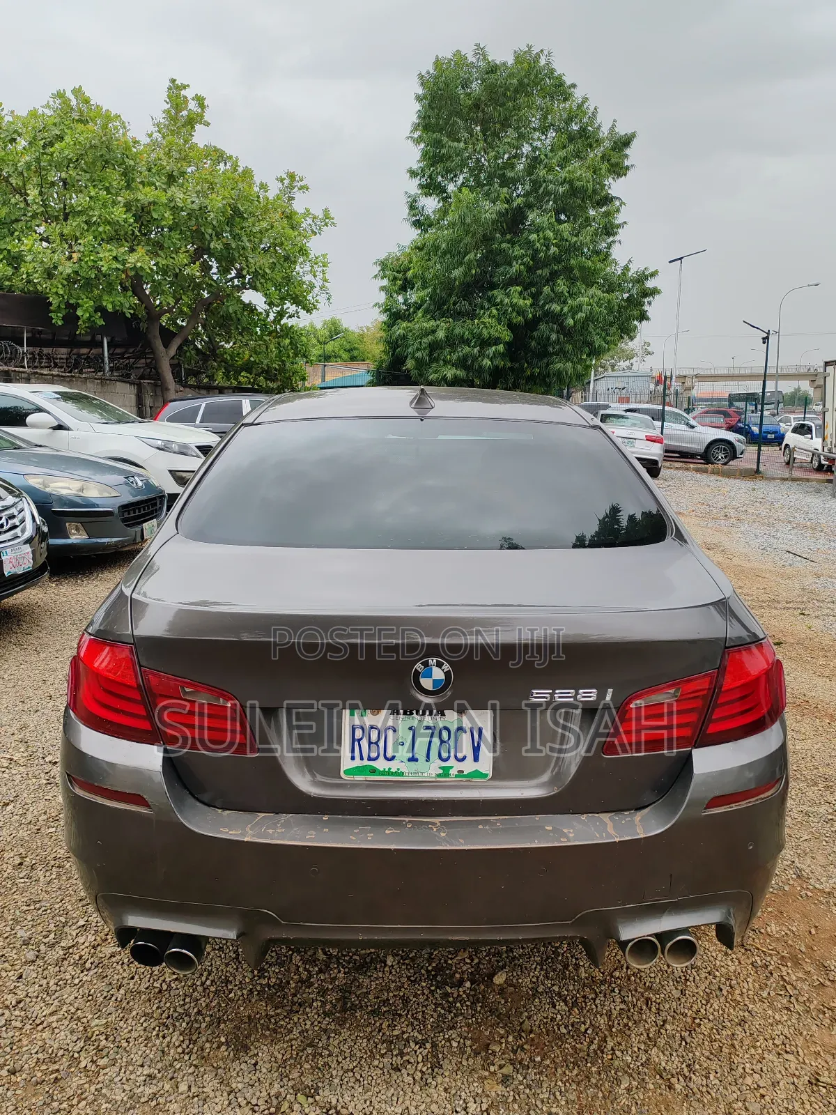 BMW 5 Series 528i 2014 Gold