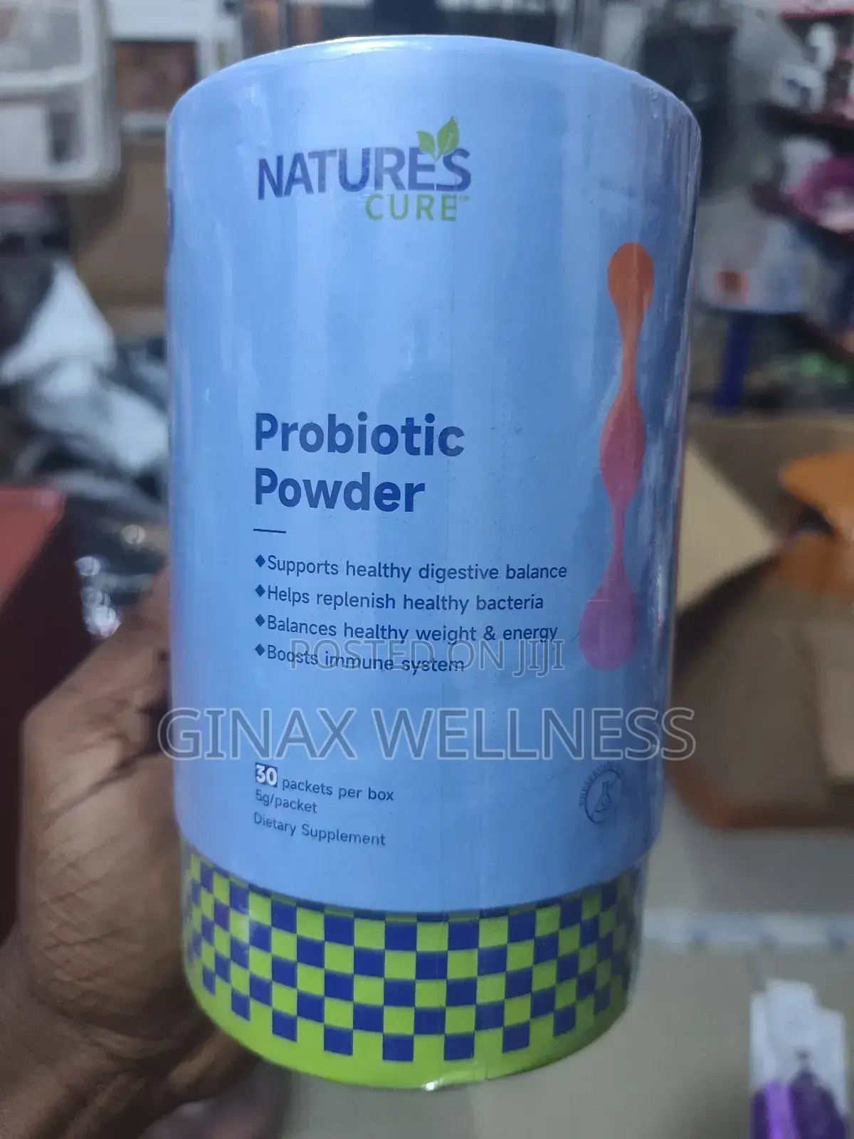 Nature's Cure Probiotic Powder for Digestion and + Health (30sachets)