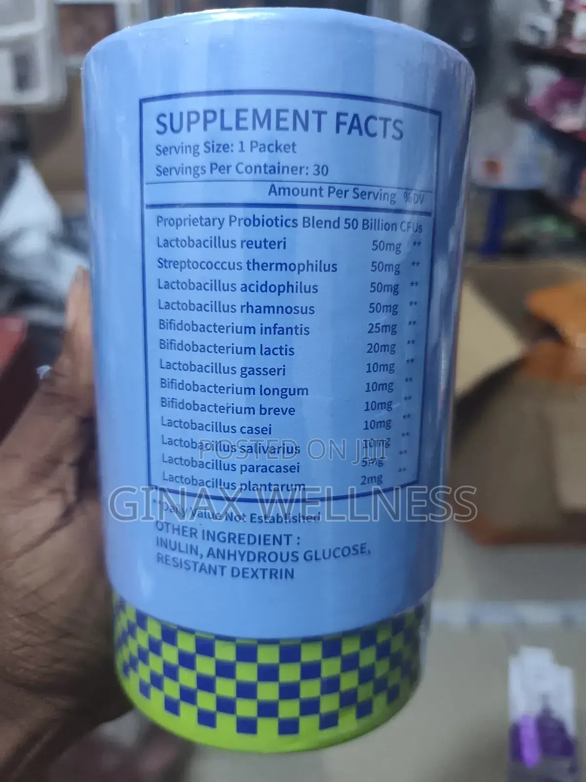 Nature's Cure Probiotic Powder for Digestion and + Health (30sachets)