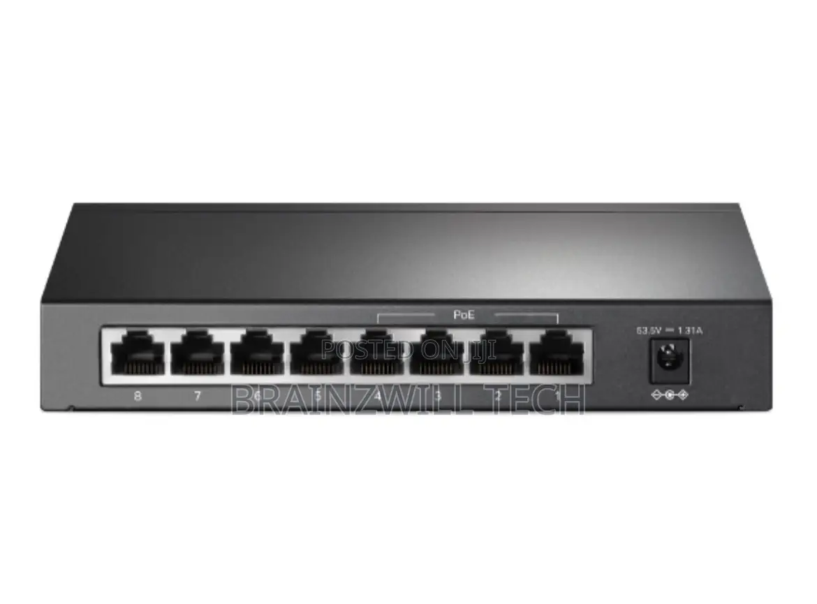 Tp-Link Tl-Sf1008p | 8-Port 10/100mbps Desktop Switch With 4-Port Poe+