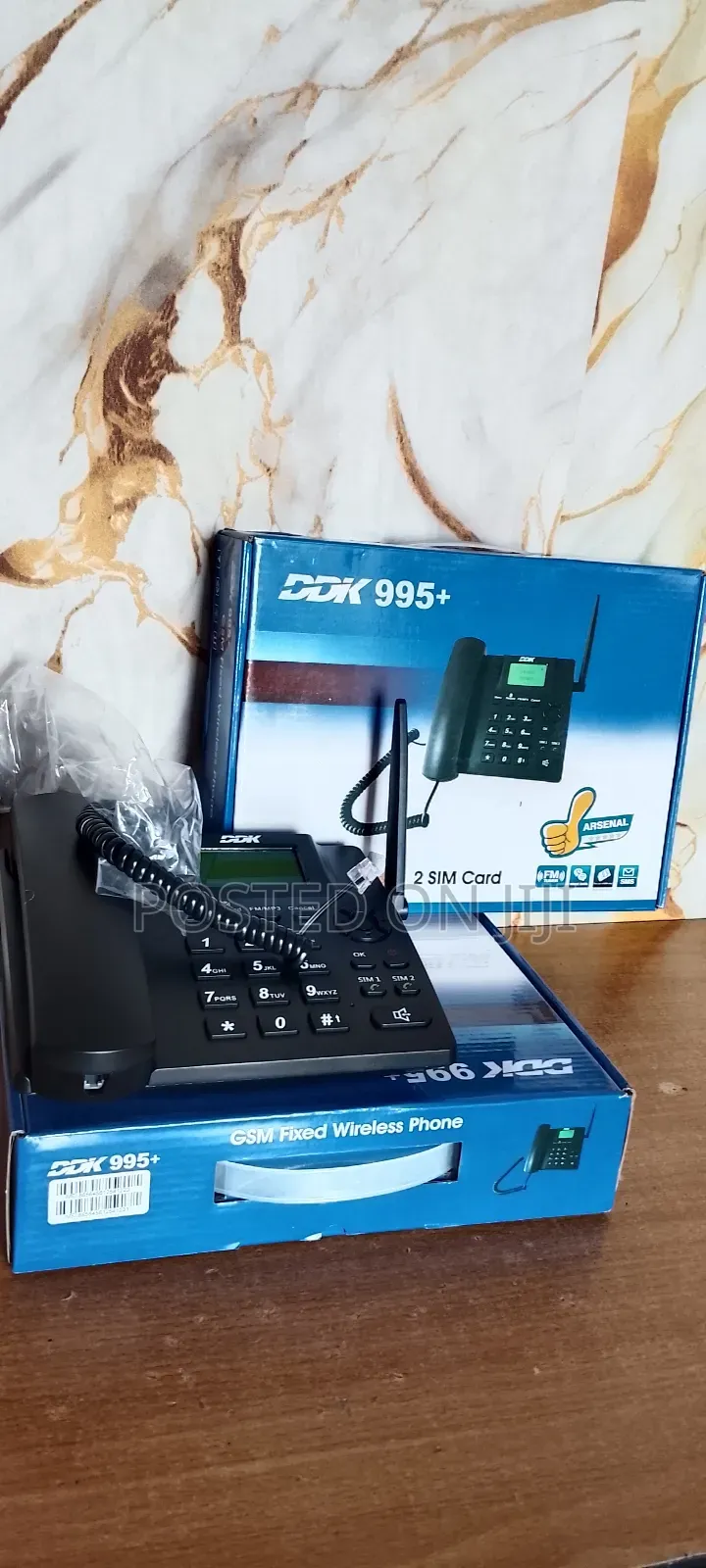 Ddk955+ Dural Sim Cards Land Phone