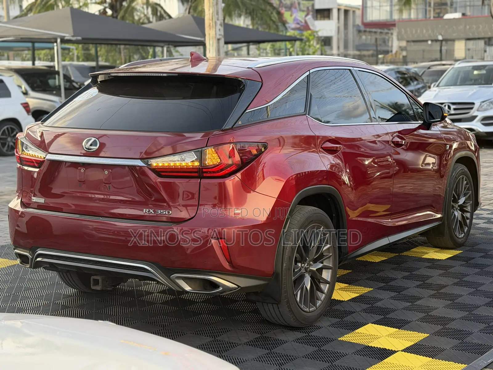 Lexus RX 350 F Sport AWD 2016 Red