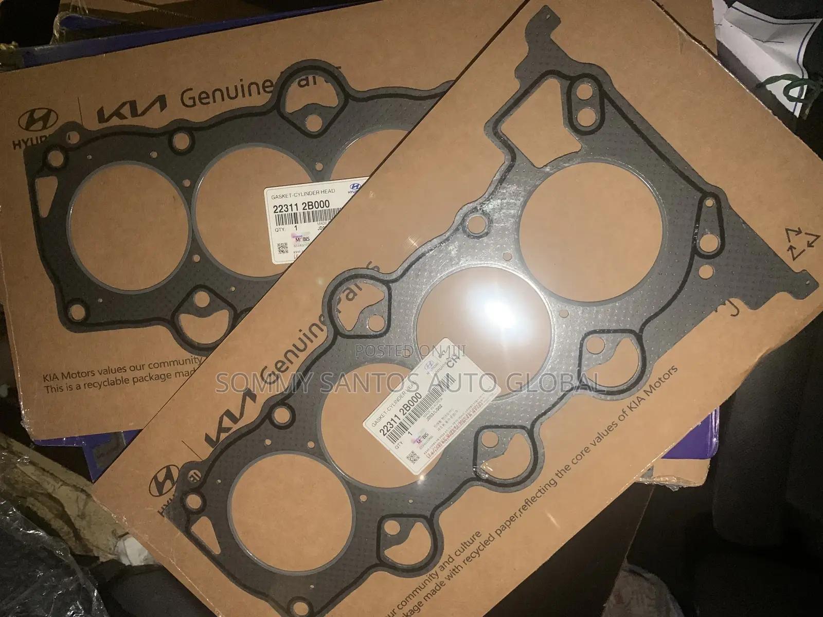 Hyundai and Kia Original Top Gasket Available
