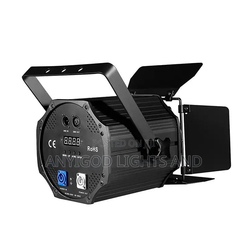High Quality 200w Pro Cob Par Stage Light for Camera, Church, Theater