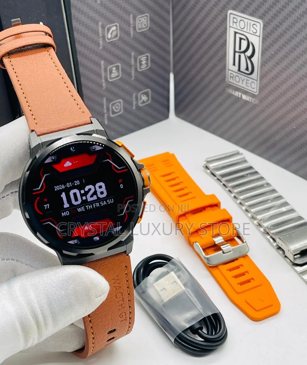 Roiis Royse Smart Watch Quality Luxury Wristwatch