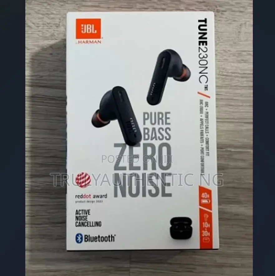 Authentic Jbl Tune 230nc Noise Cancelling Earbud