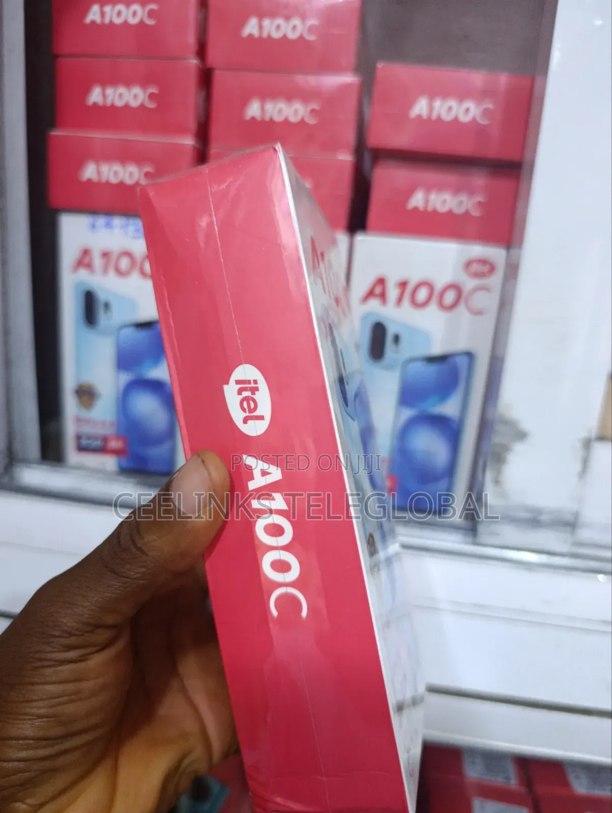 New Itel A100C 64 GB Black