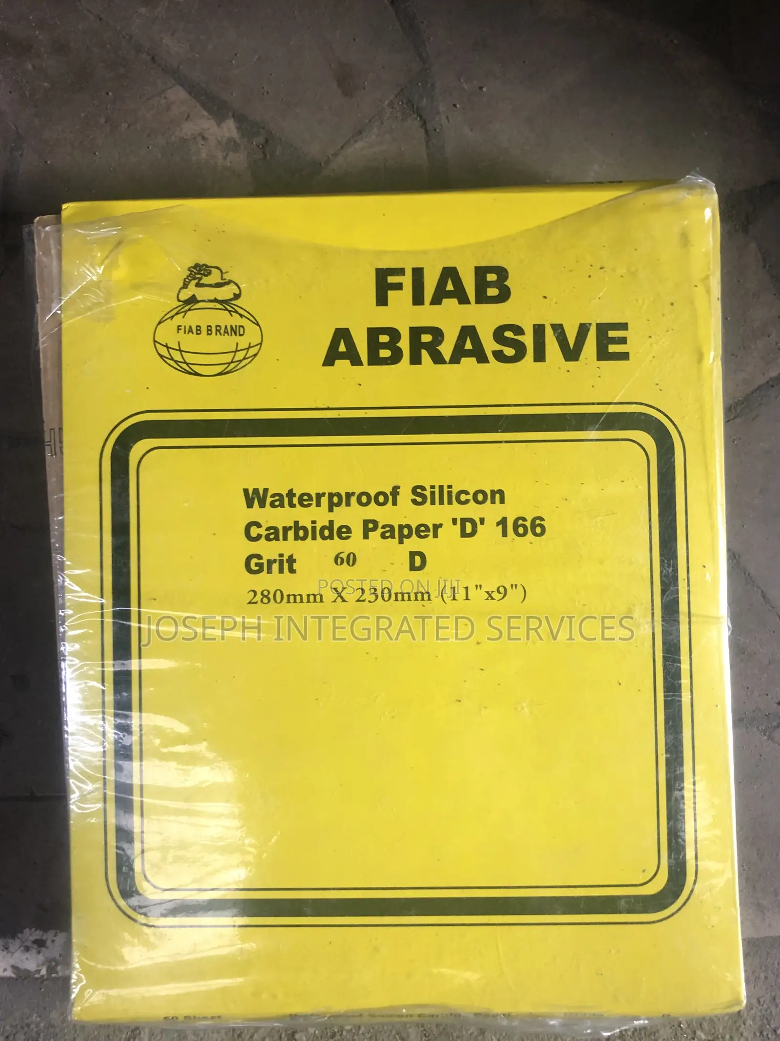 Fiab Brand Waterproof Silicon Carbide Abrasive Paper