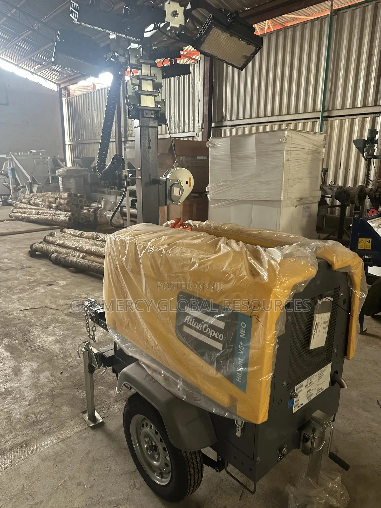 Brand New Atlas Copco Industrial Lighting Tower Machine For Sale