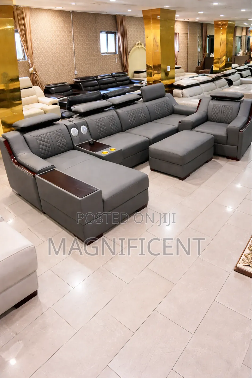 Premium Executive L-Shape Sofa Set – Modern Luxury Design