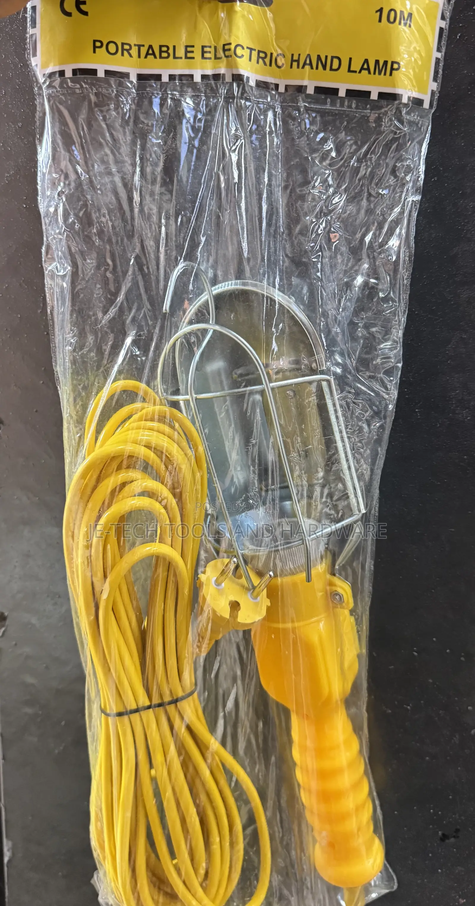 10m Portable Electric Hand Lamp