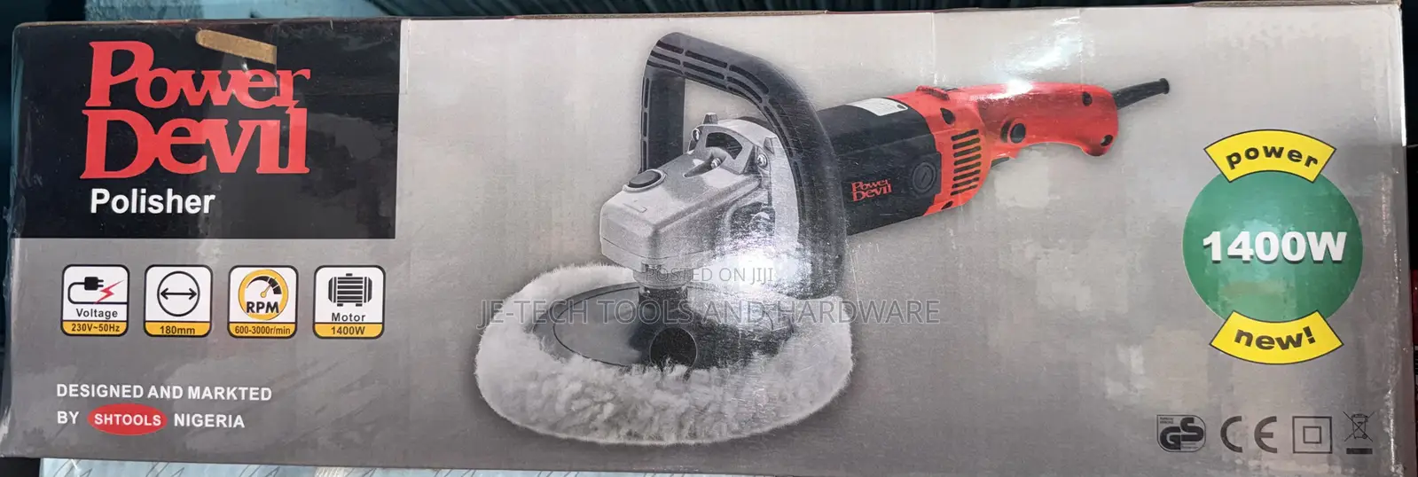 Power Devil Polisher Machine 1400w