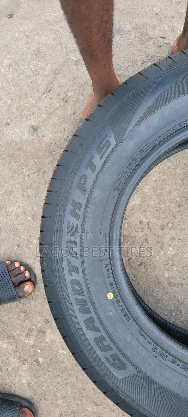 Brand New Dunlop Grandtrek Pt5 - 265/65r18 (Suv/4x4)