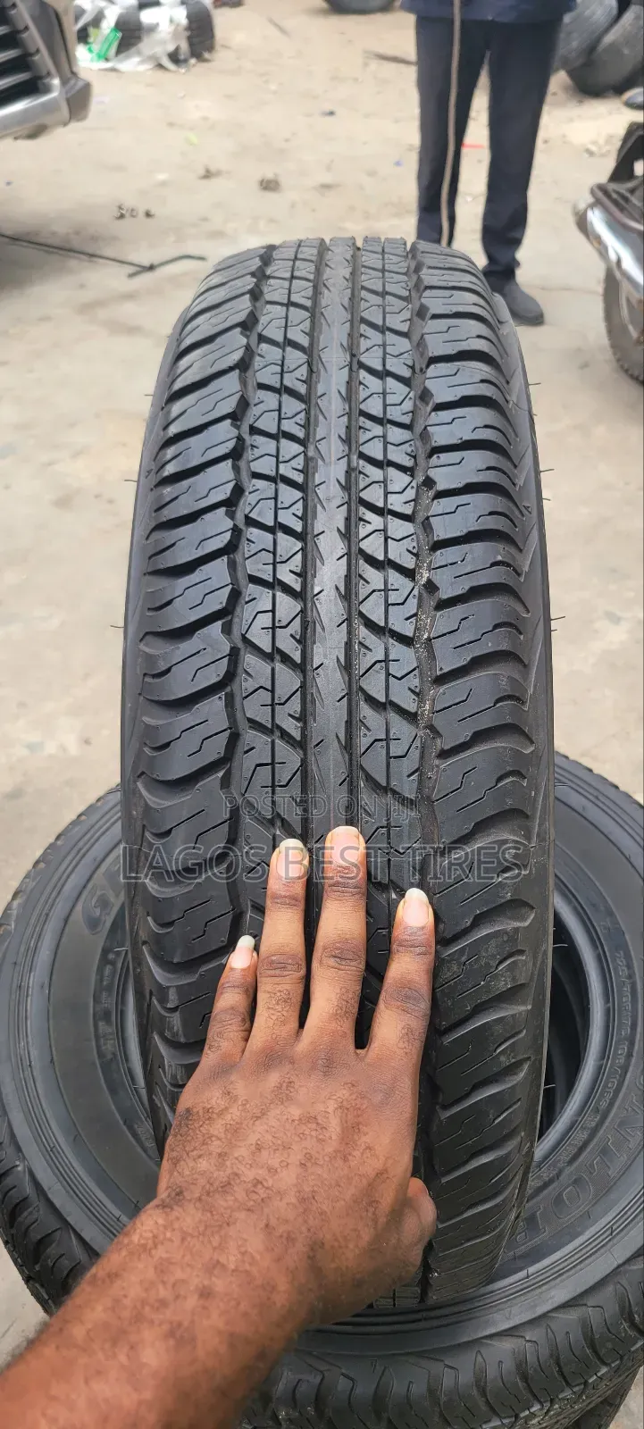 Heavy Duty Dunlop 225/70r17c – Commercial Grade (C-Rated)