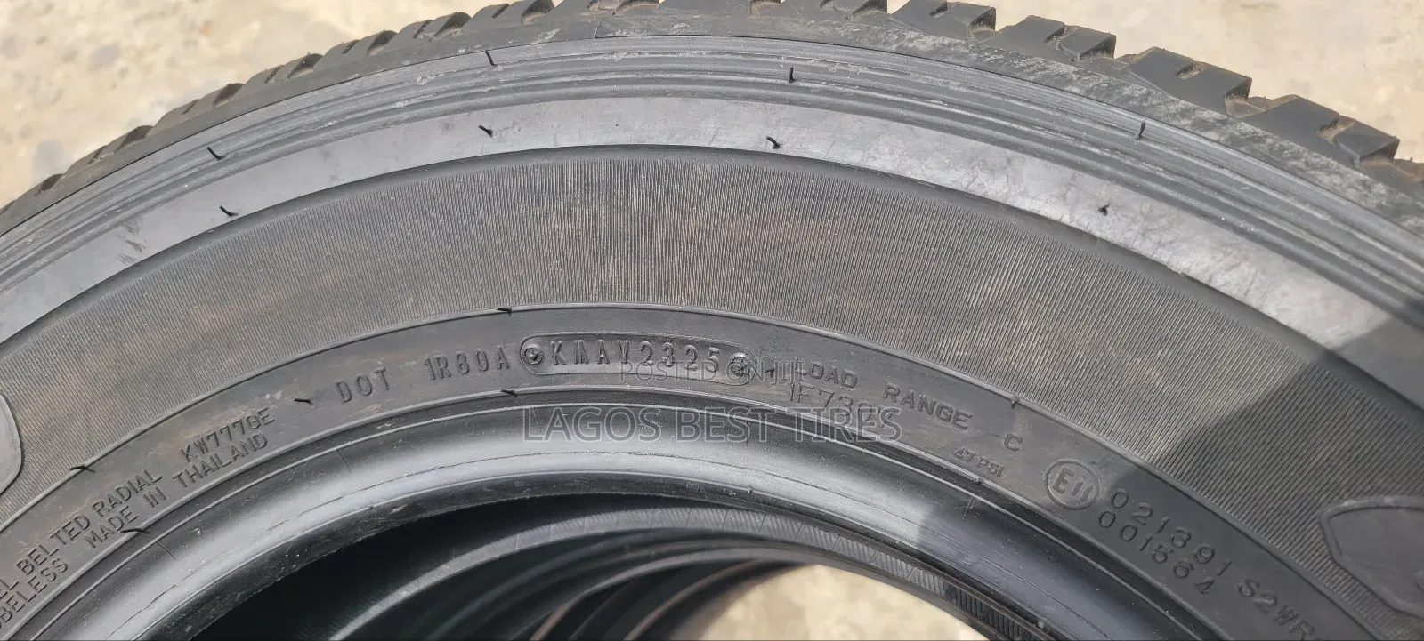 Heavy Duty Dunlop 225/70r17c – Commercial Grade (C-Rated)