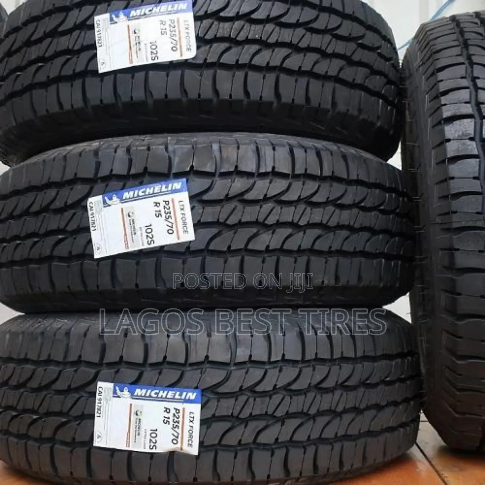 Brand New Michelin LTX Force P235/70 R15 – Fuel Efficient Tough