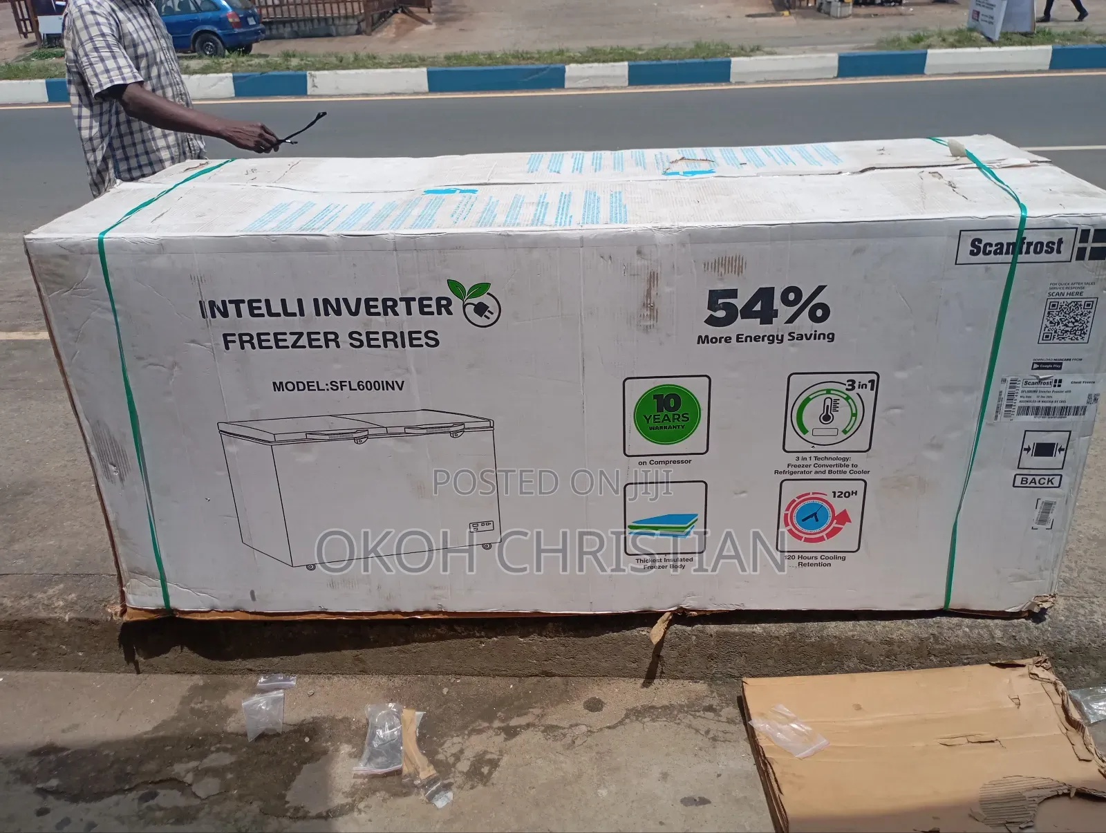 Scanfrost Inverter Deep Freezer