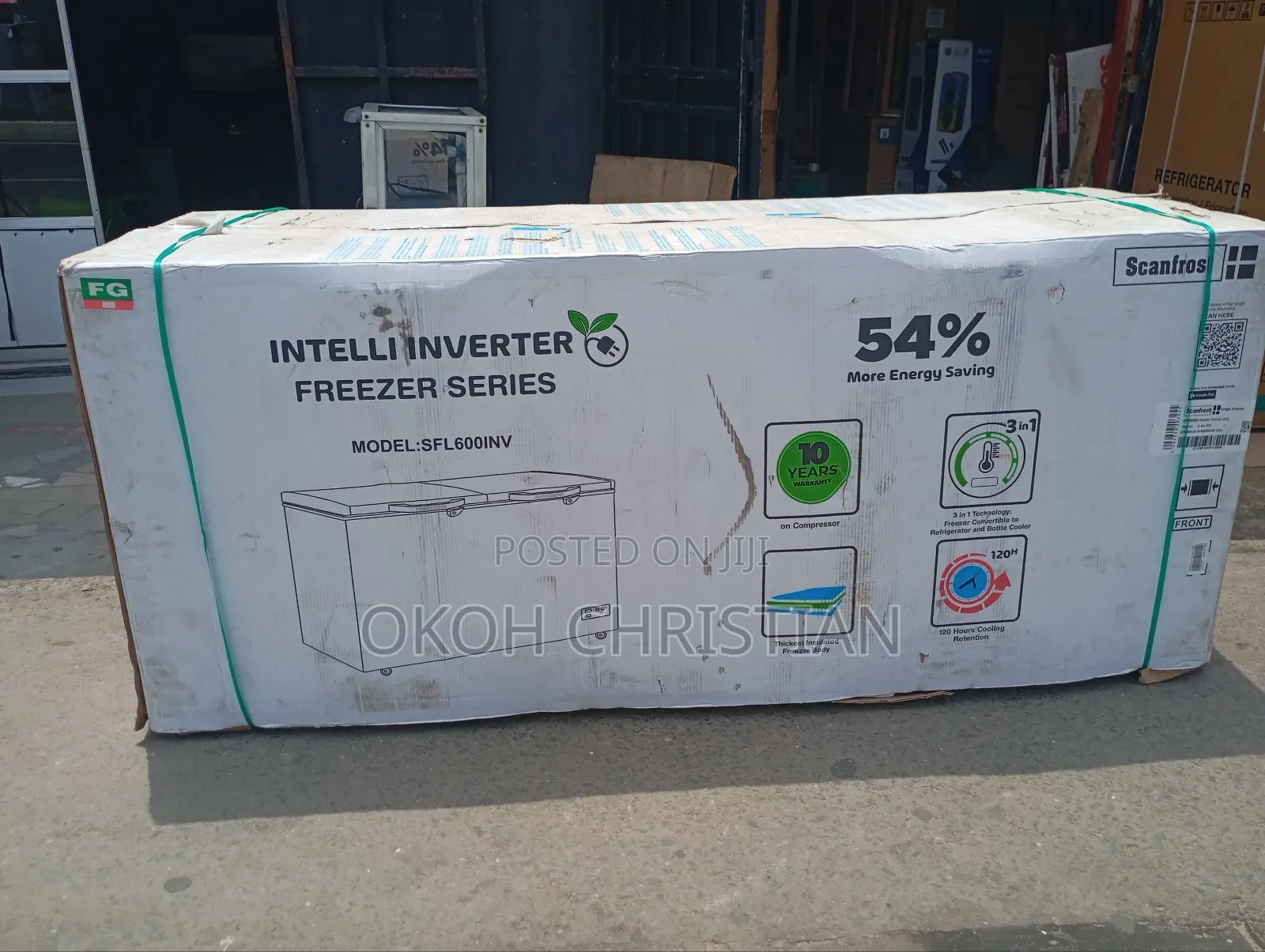 Scanfrost Inverter Deep Freezer