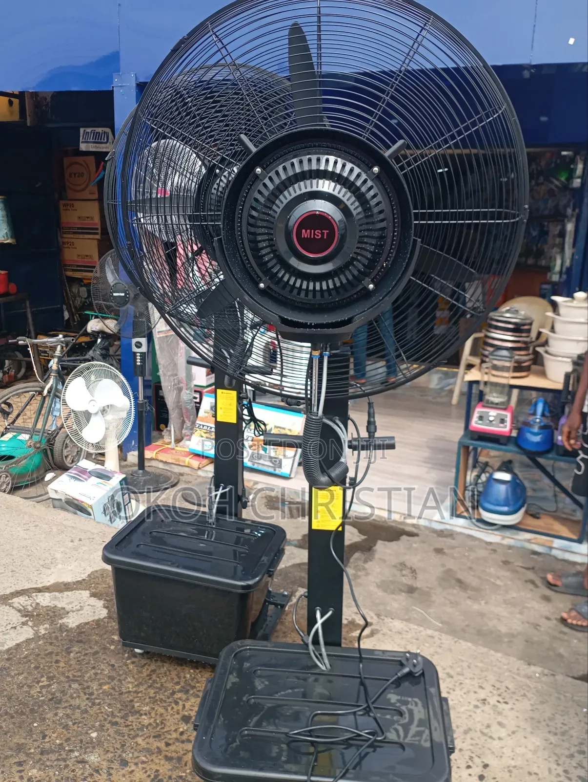 Mist Industrial Water Fan