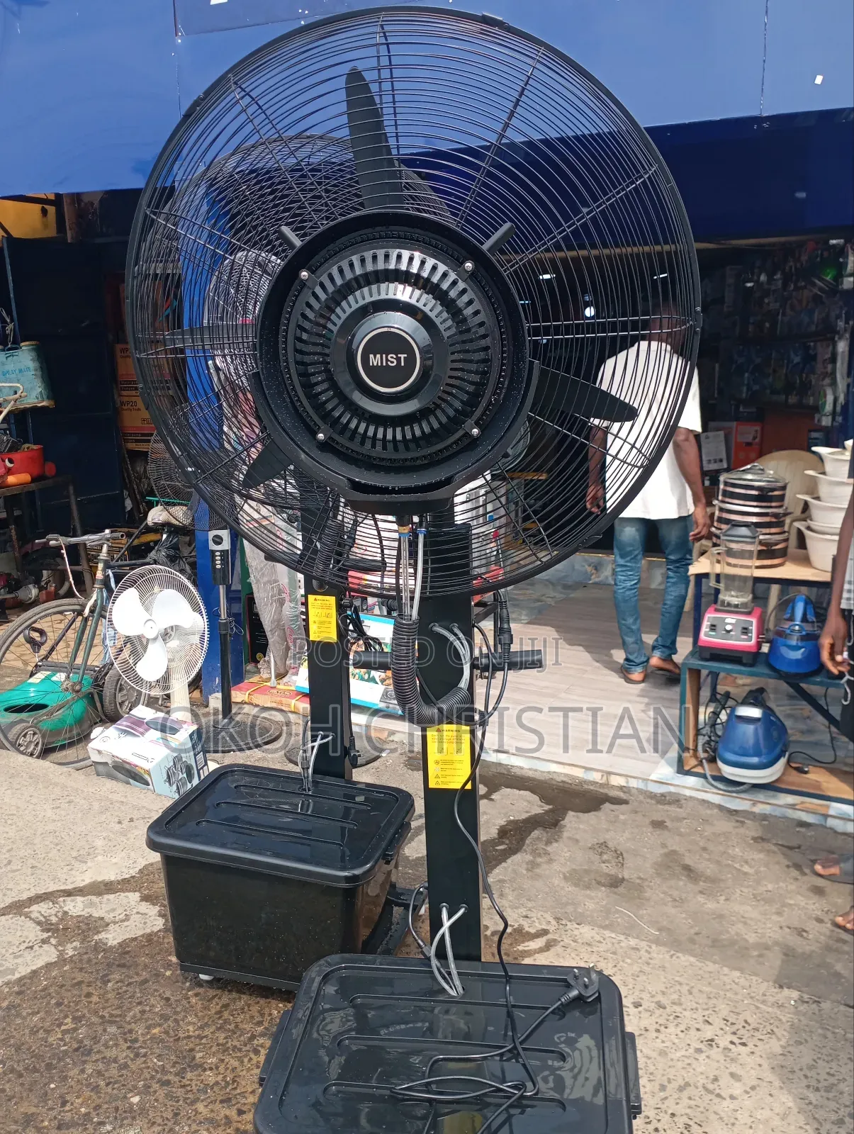 Mist Industrial Water Fan