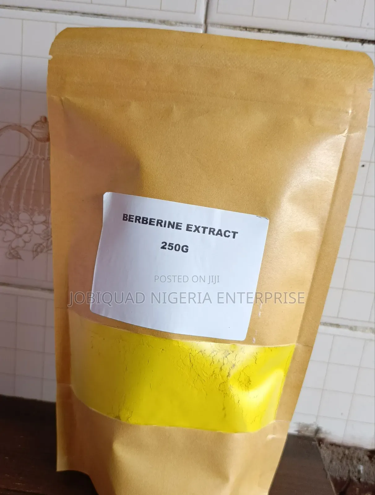 Berberine Extract Powder May Benefit Metabolic and Cardiovascular 250g