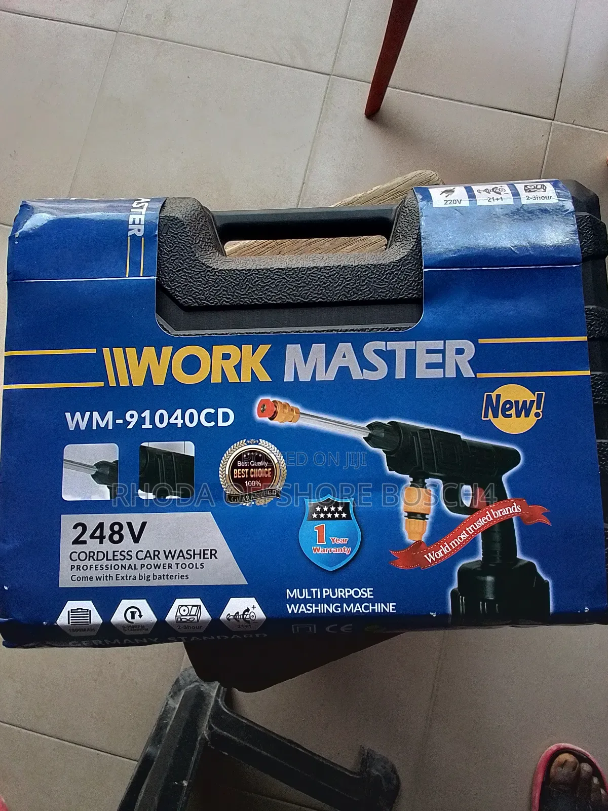 Cordless Car Washer