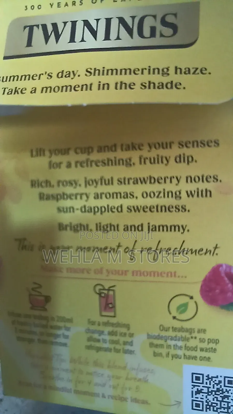 Twinings Strawberry Raspberry Tea
