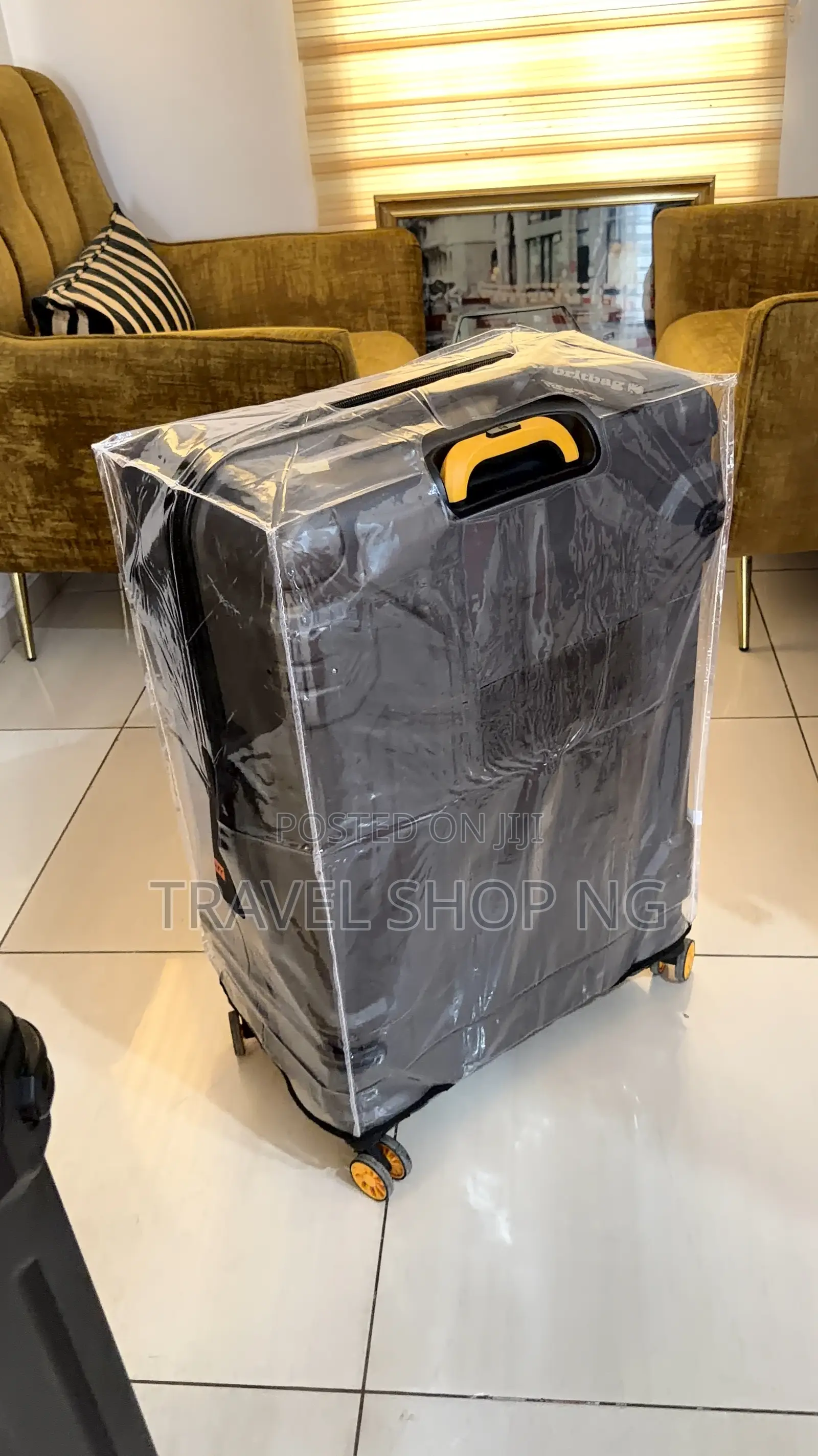 Transparent Pvc Luggage Cover: Protect Bags