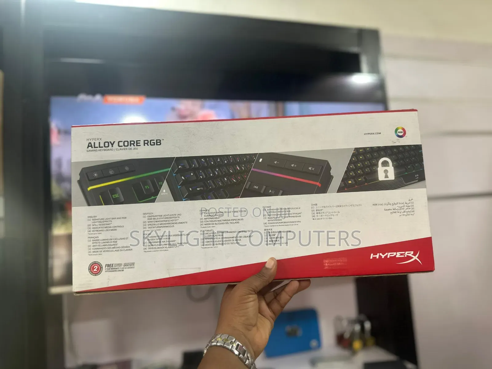 Hyper Alloy Core RGB Gaming Keyboard