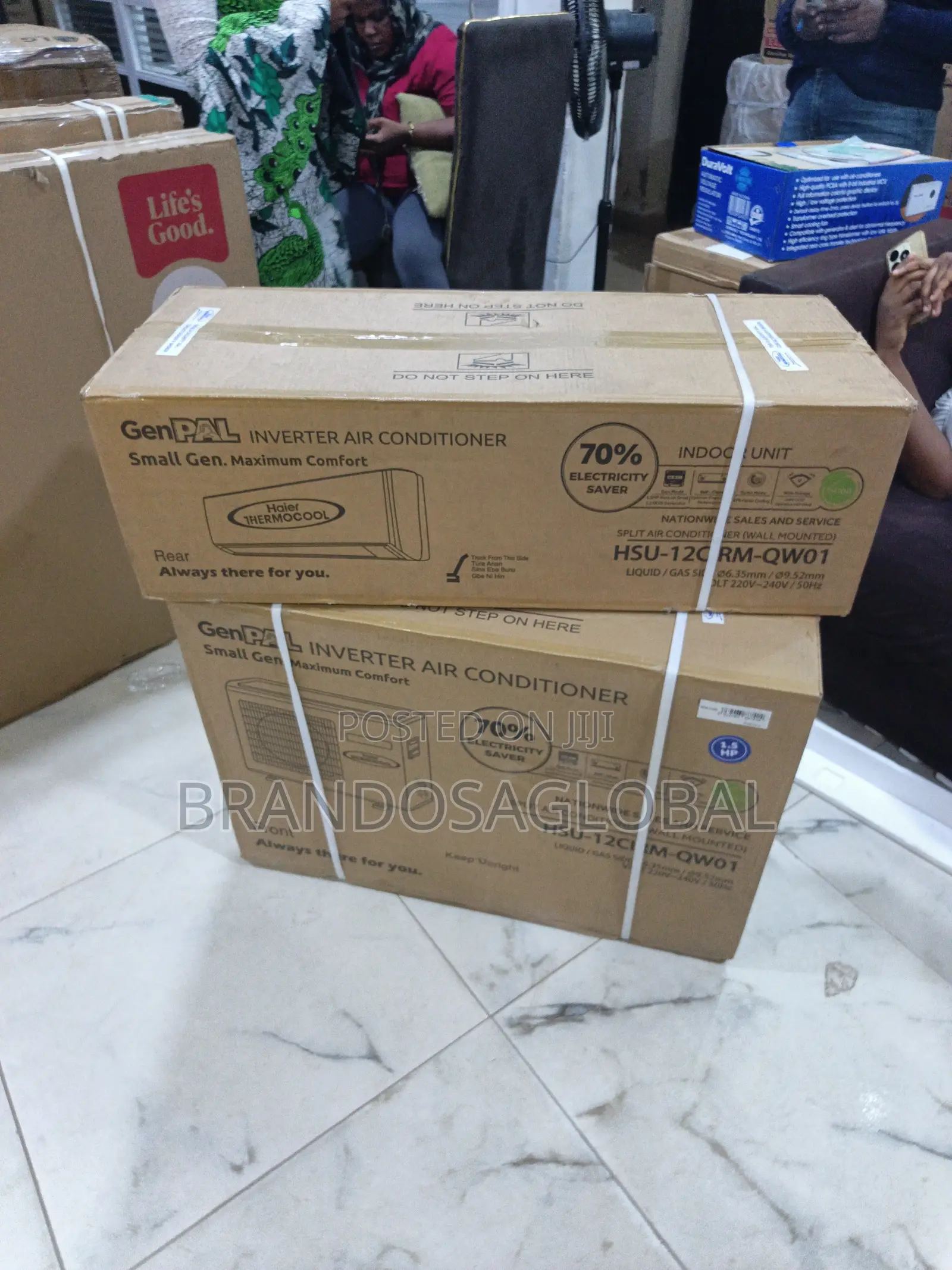 Haierthermocool Genpalinverter1.5hp Ac Moderncoolingunit Hsu12cirmqwot
