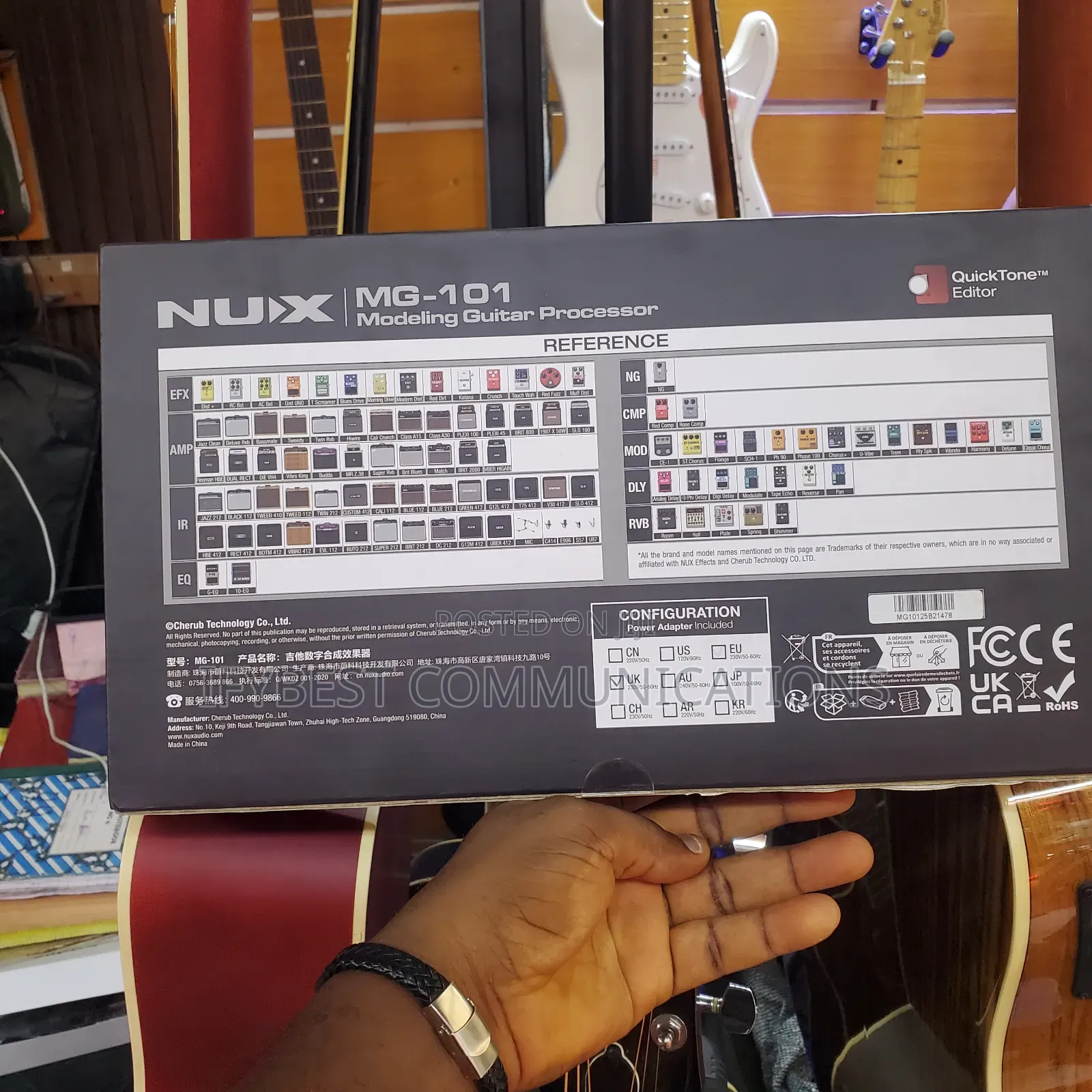Nux Mg-101 Guitar Effect Pedal