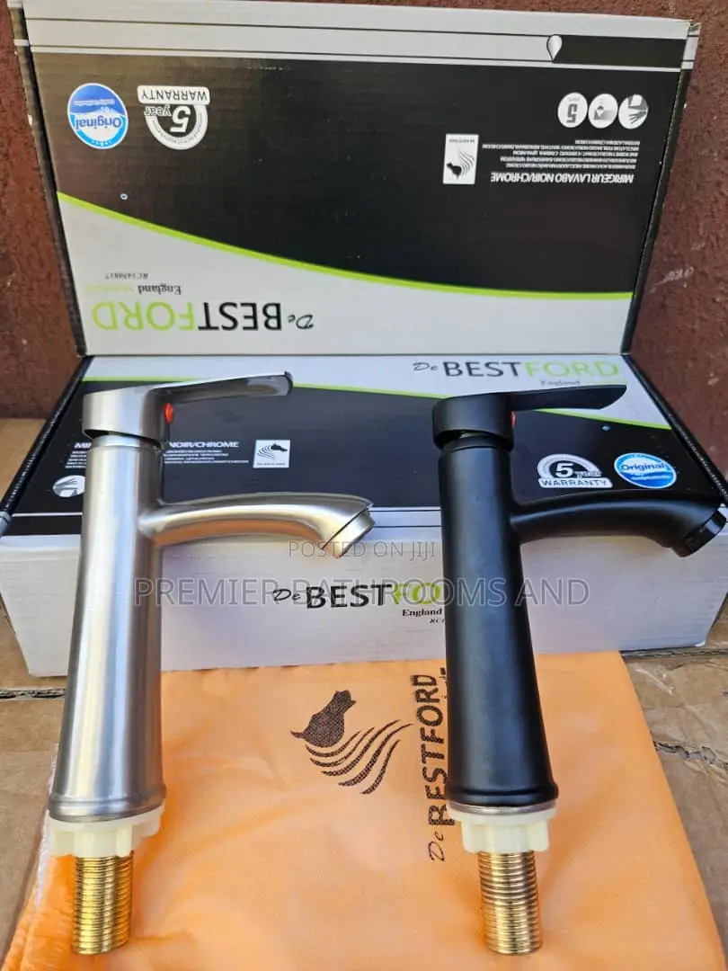 Quality Mixed Tap Black and Aluminum