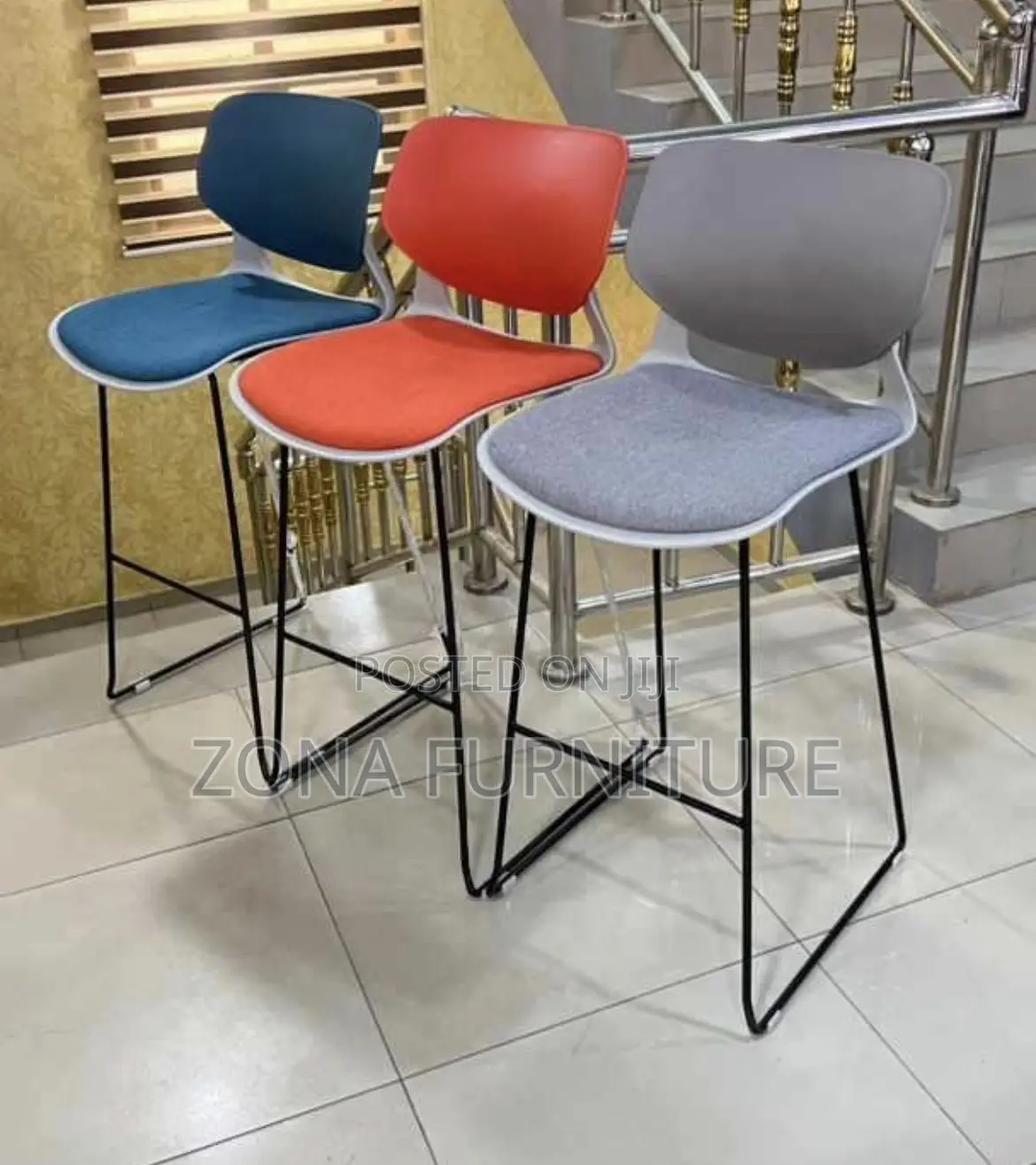 Imported Luxury High Bar Stool (Kitchen Stool)