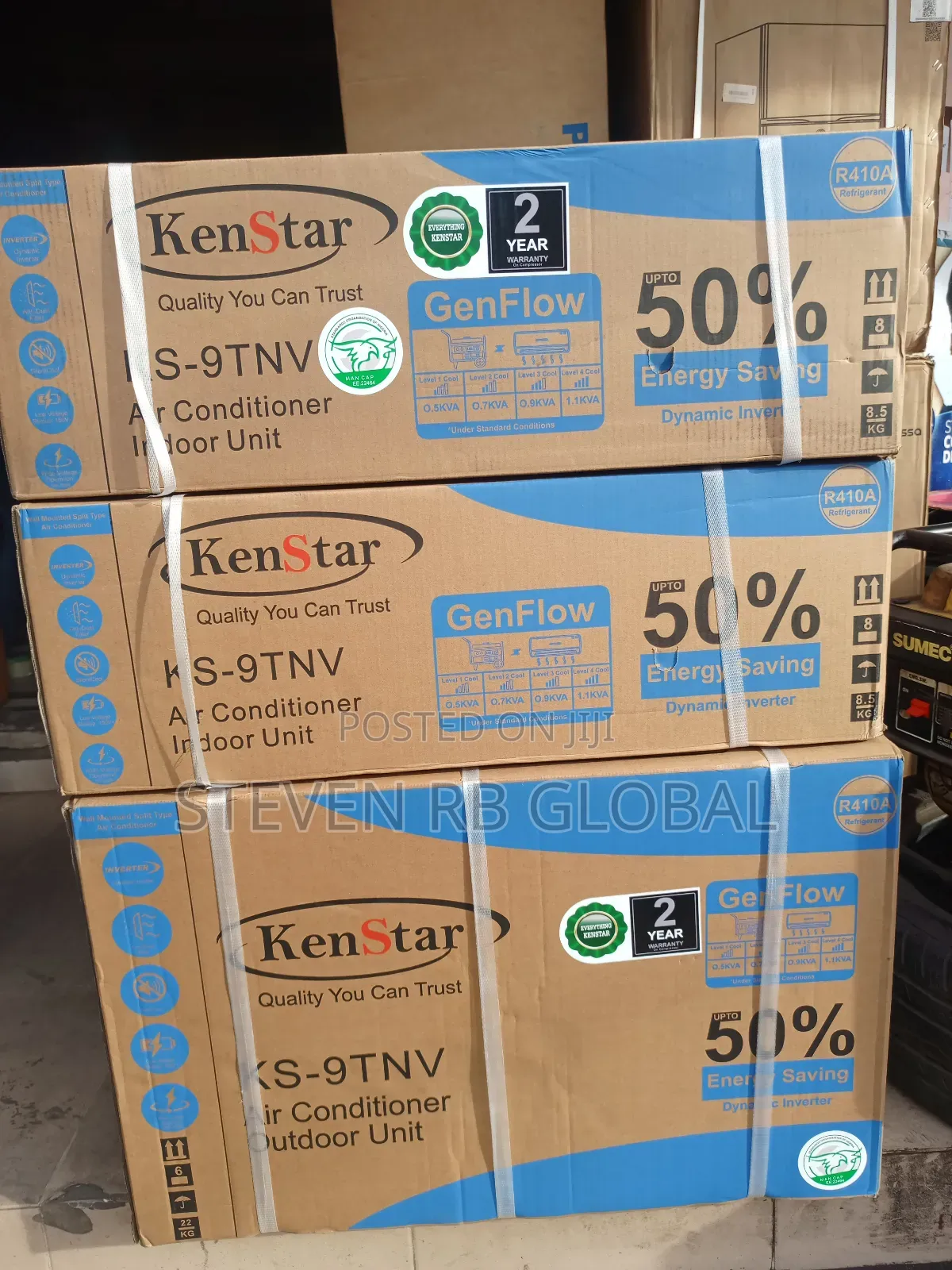 Kenstar 1hp Dynamic Inverter Split Air Conditioner | Ks-9tnv