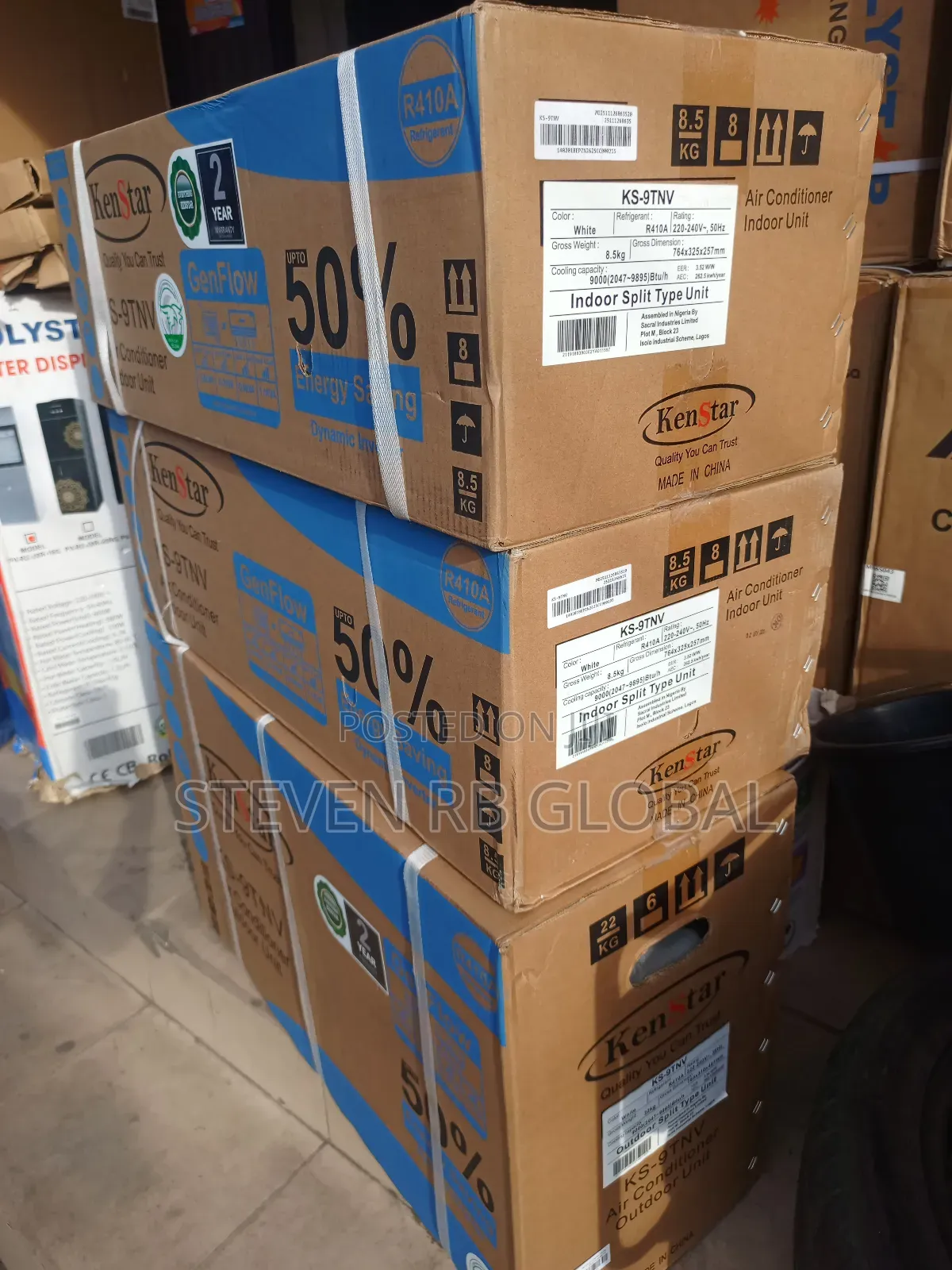 Kenstar 1hp Dynamic Inverter Split Air Conditioner | Ks-9tnv