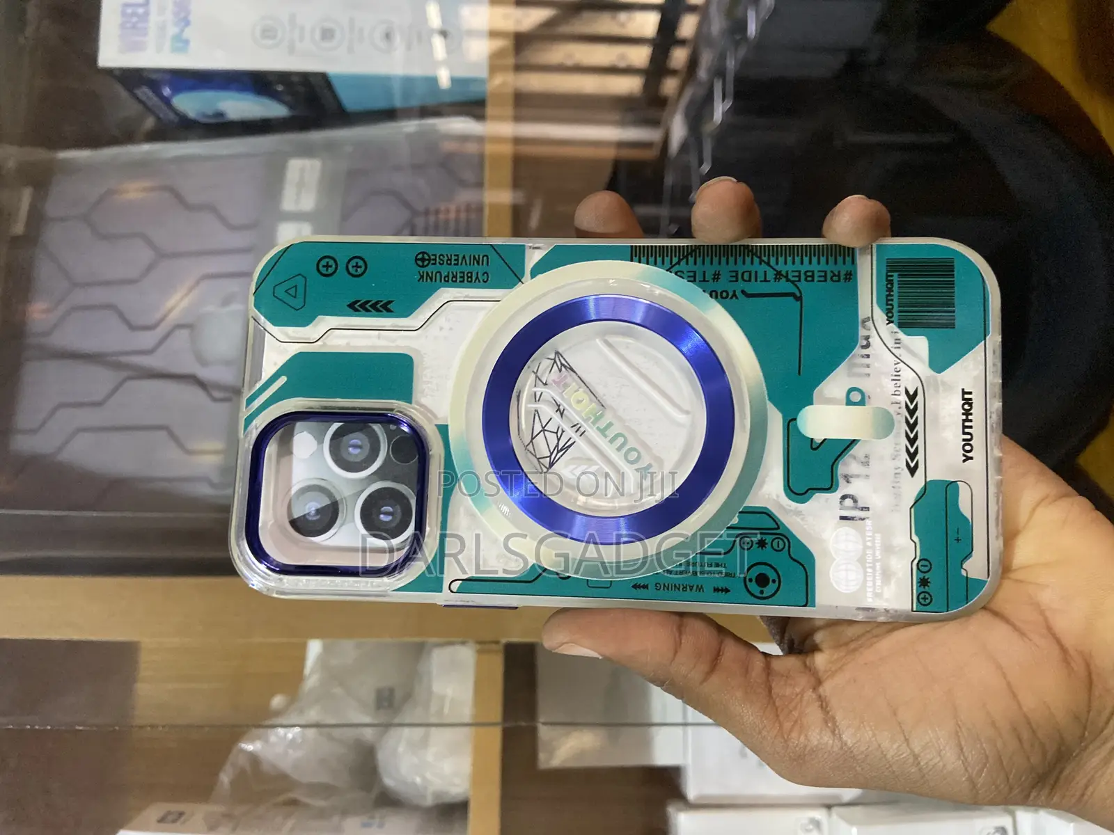 Premium Transparent Magsafe Case for iPhone 12promax-14promax