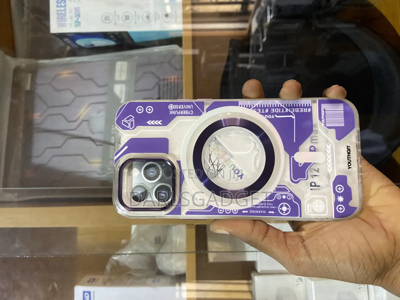 Premium Transparent Magsafe Case for iPhone 12promax-14promax