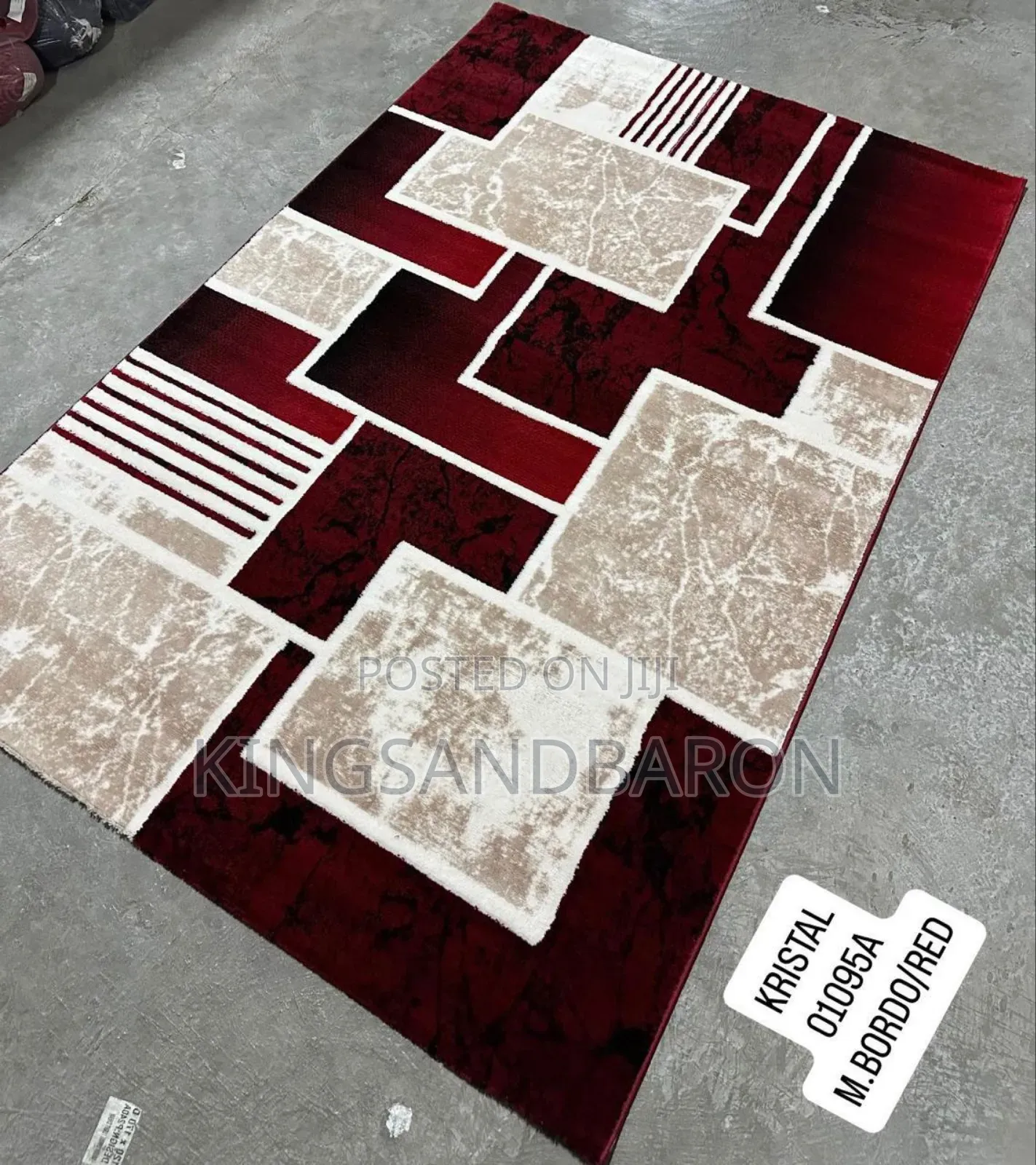 5x7fts Red/Black/Blue/L Green Turkish Center Rugs
