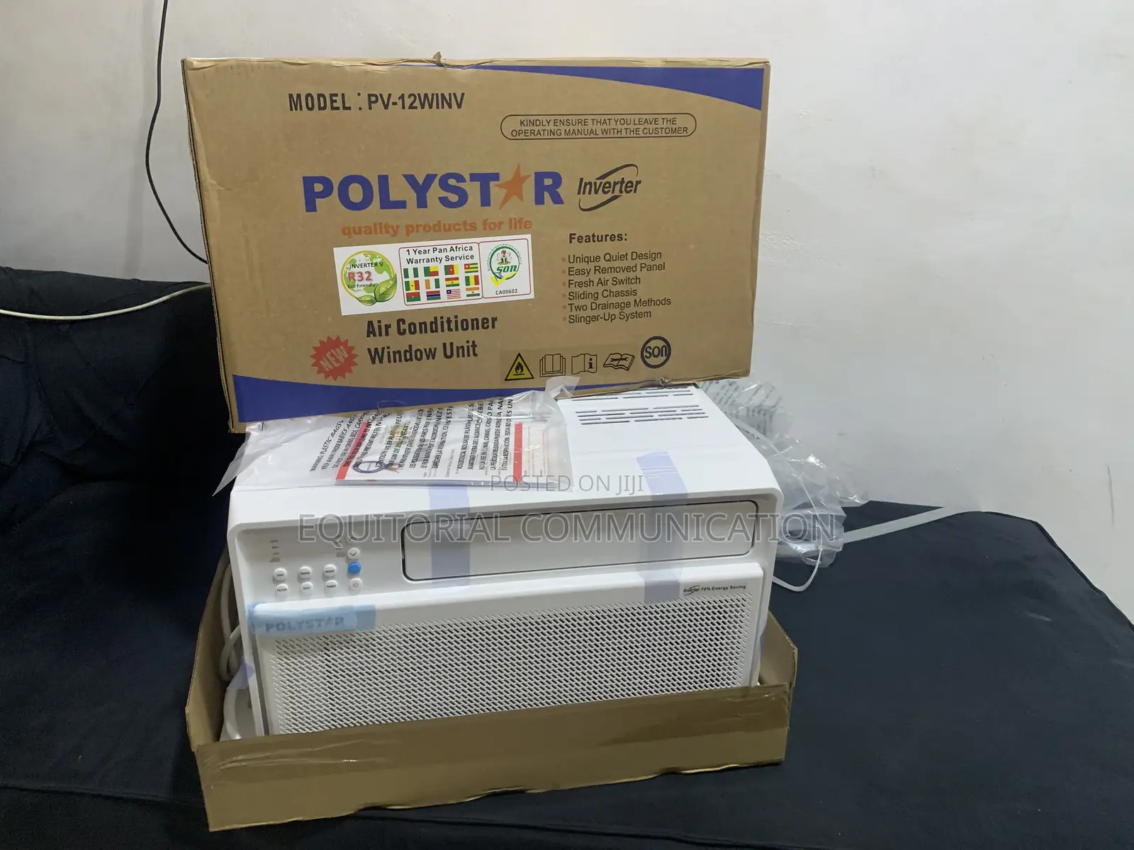 Polystar 1.5hp Split Inverter Pv-12winv Air Conditioner