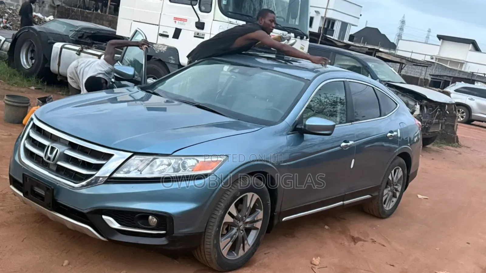 Honda Crosstour 3.5 AWD 2015 Blue