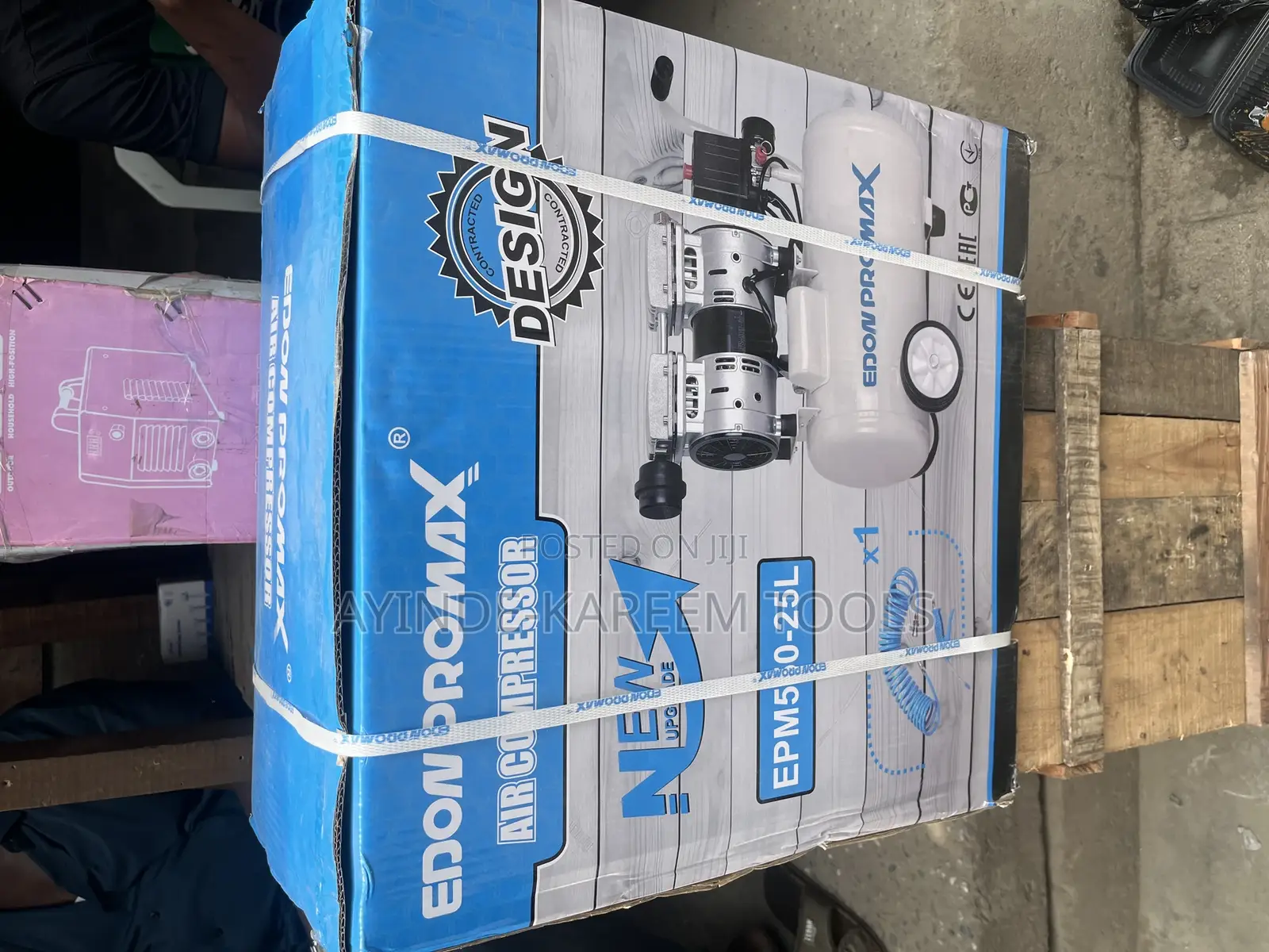 Air Compressor Oiless (Edonpromax)(Maxmech)(25litre)