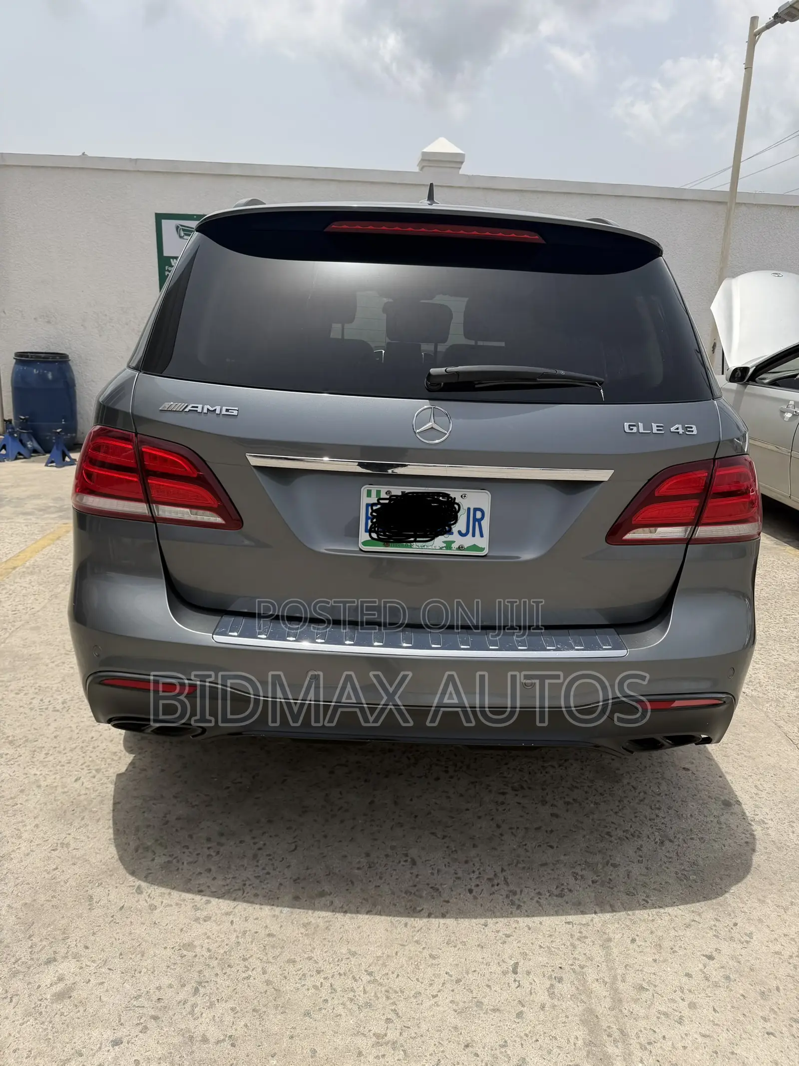 Mercedes-Benz GLE-Class AMG GLE 43 4MATIC 2017 Gray