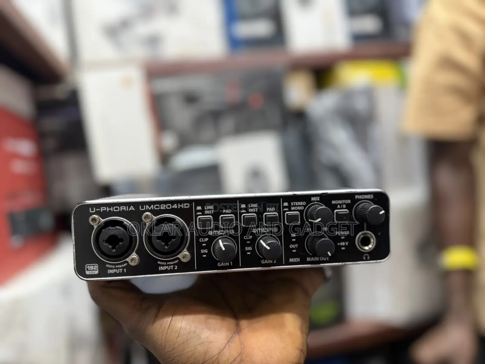 Behringer Umc204 Usb Audio Interface (Used)