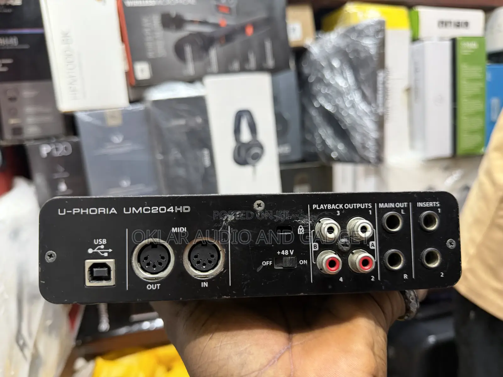 Behringer Umc204 Usb Audio Interface (Used)
