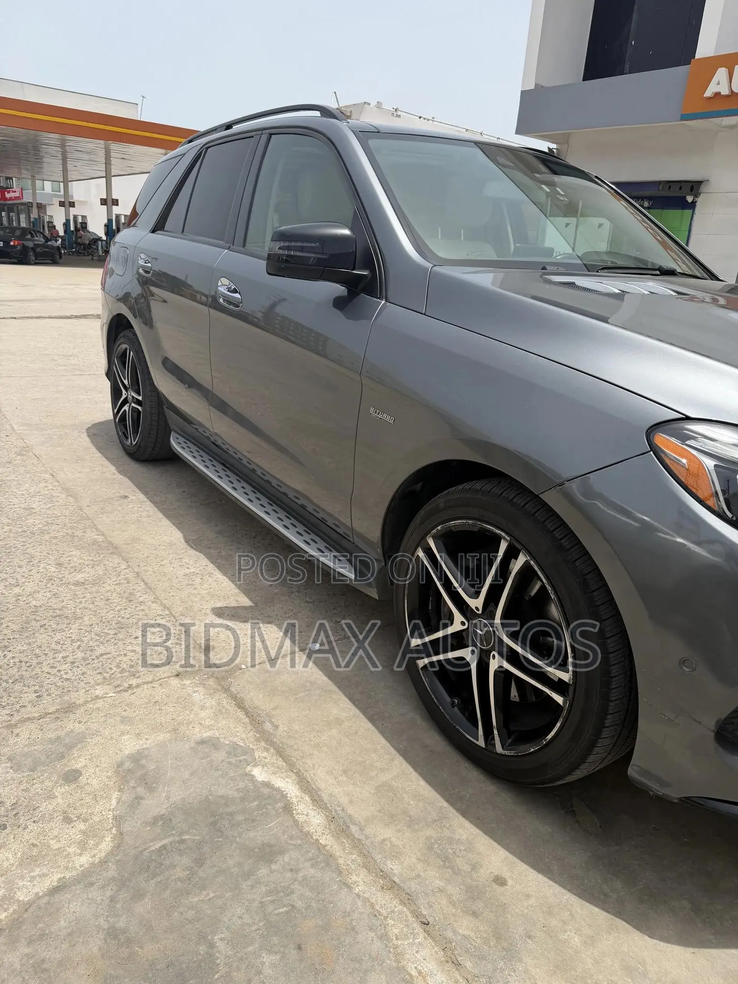 Mercedes-Benz GLE-Class AMG GLE 43 4MATIC 2017 Gray