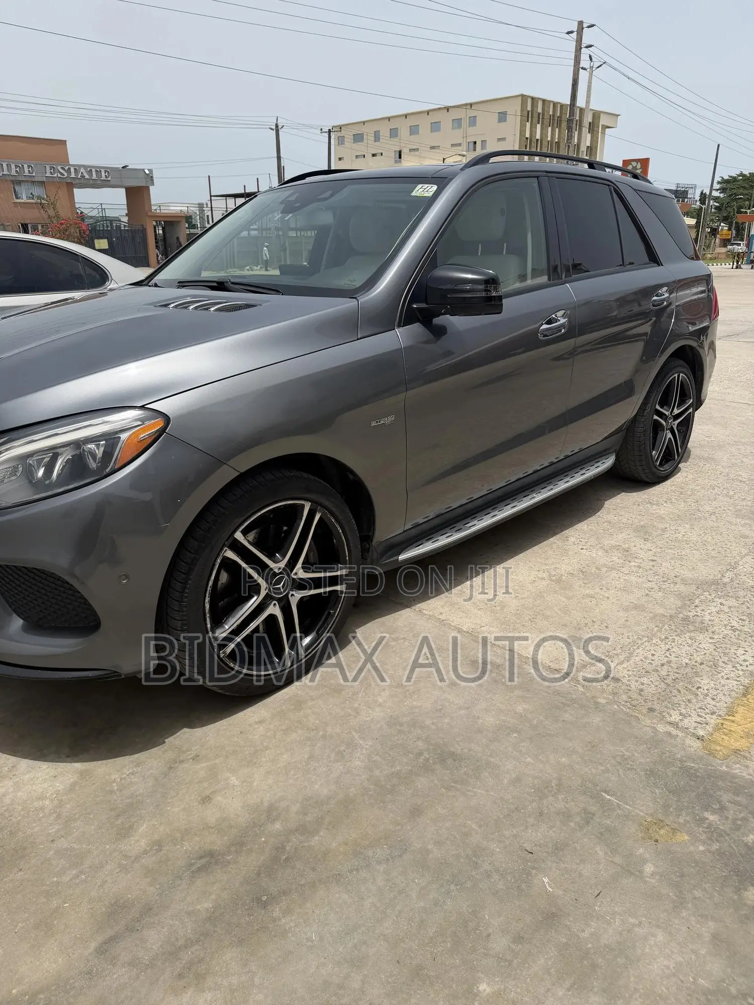 Mercedes-Benz GLE-Class AMG GLE 43 4MATIC 2017 Gray