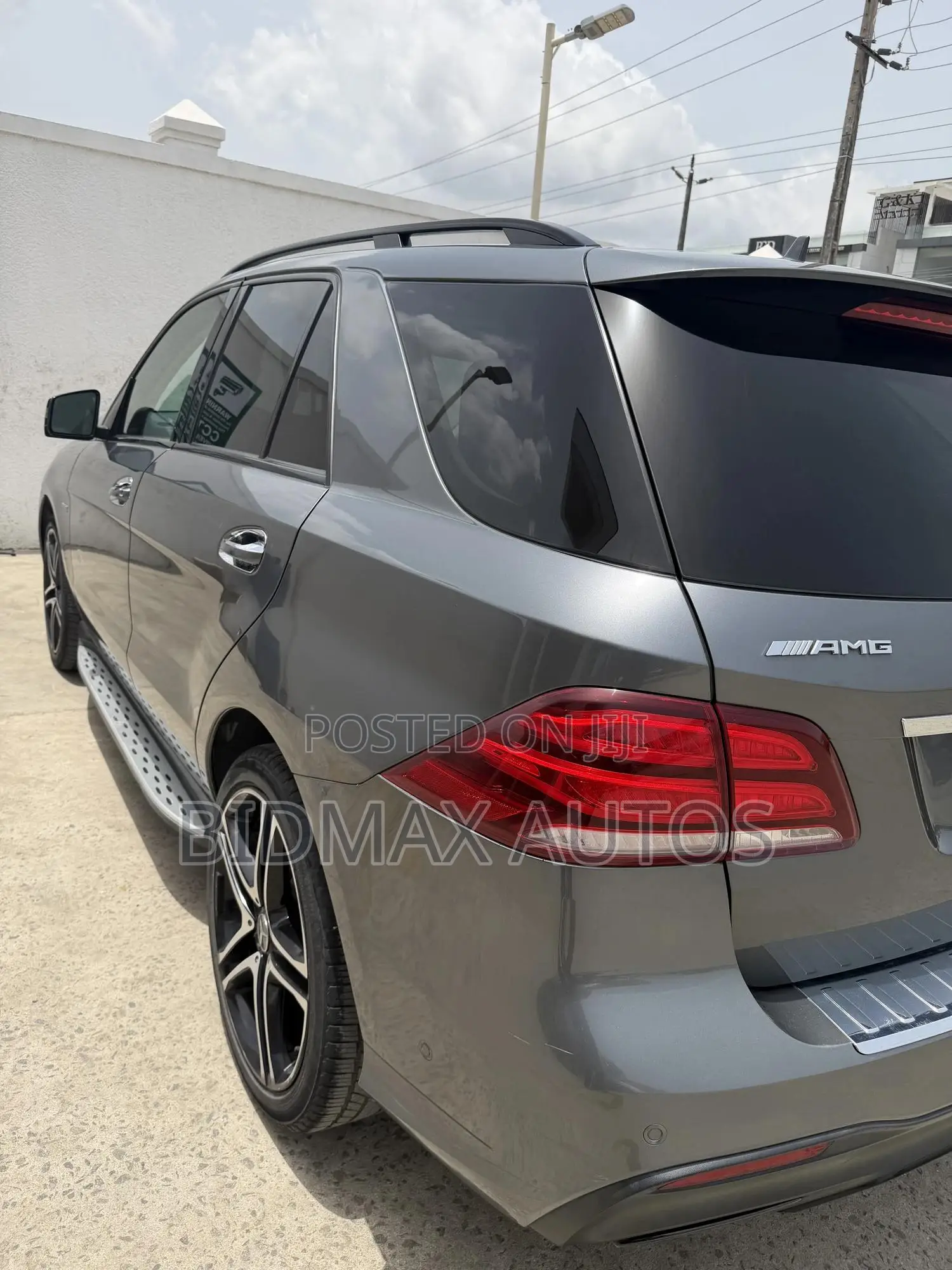 Mercedes-Benz GLE-Class AMG GLE 43 4MATIC 2017 Gray