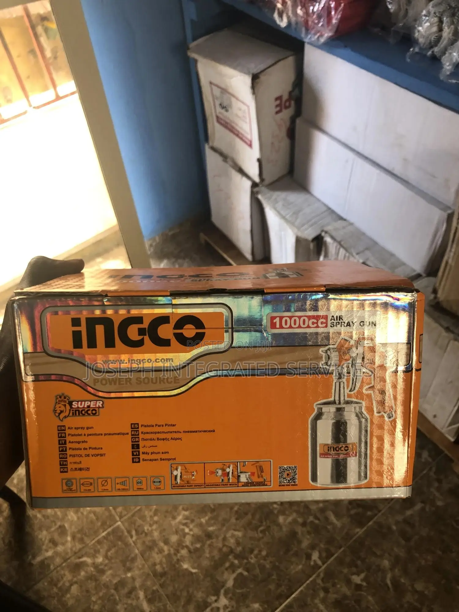 Ingco 1000cc Air Spray Gun